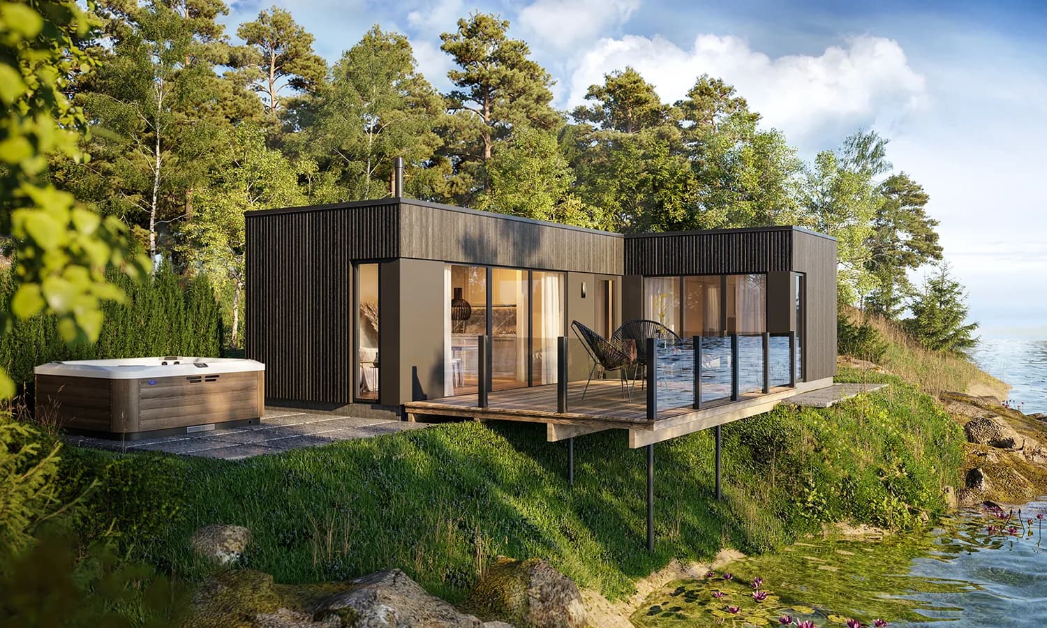Premium modulinis namas